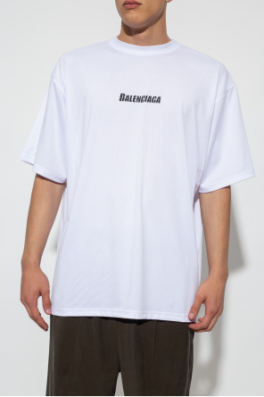 Balenciaga mini logo t shirt on sale